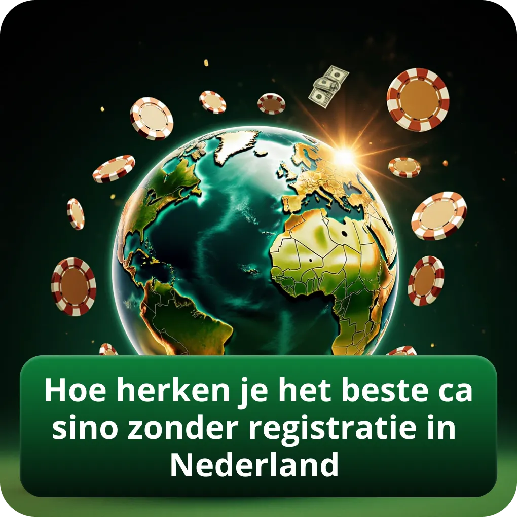 Hoe herken je het beste casino zonder registratie in Nederland