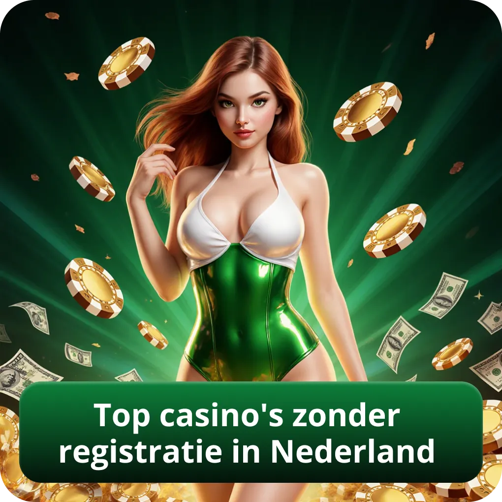 Top casino's zonder registratie in Nederland