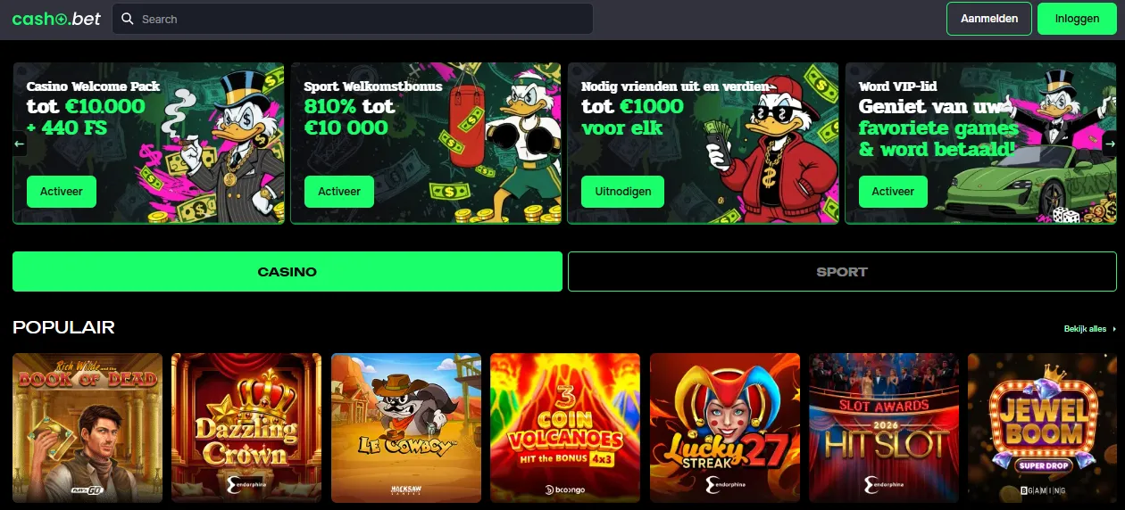 Aanmelding en verificatie in casino zonder registratie